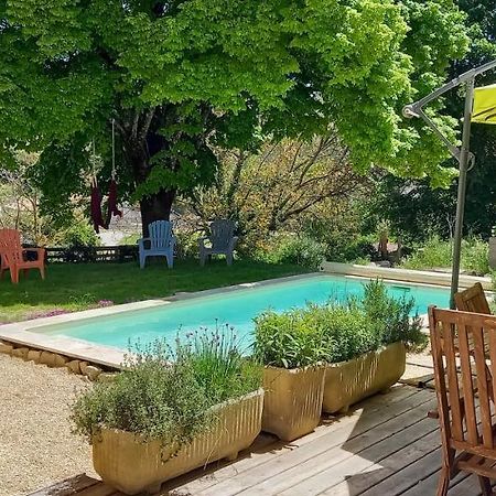 Chambre Du Tilleul - Charme, Confort Et Piscine Sigonce Exteriér fotografie