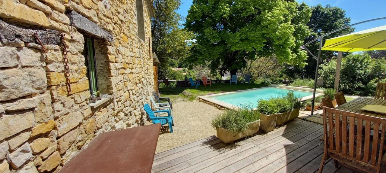 Chambre Du Tilleul - Charme, Confort Et Piscine Sigonce Exteriér fotografie